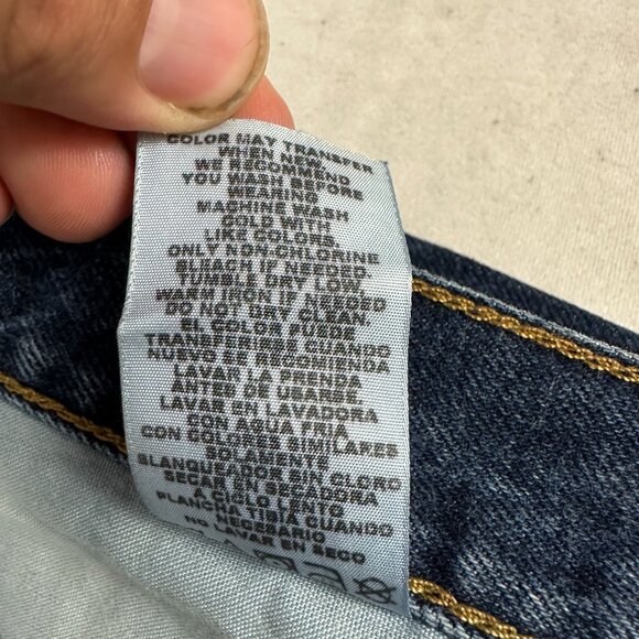 Member's Mark Men's Jeans 40x32 Blue Denim Straight Fit 100% Cotton - Picture 6 of 6